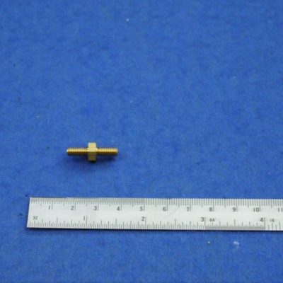 Brass Earth Stud